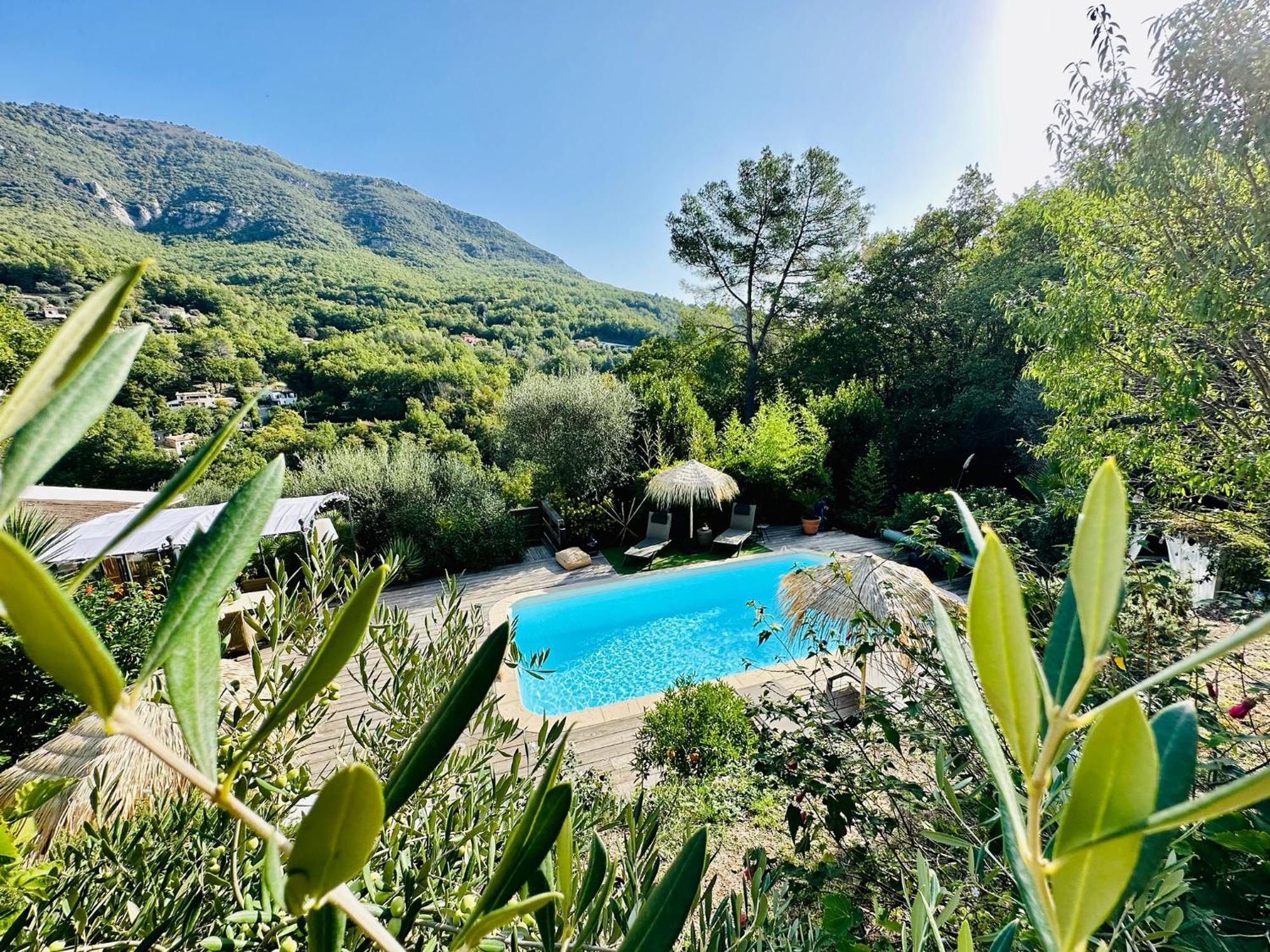 Domaine Les Deux Roches Apartamento Le Bar-sur-Loup Quarto foto